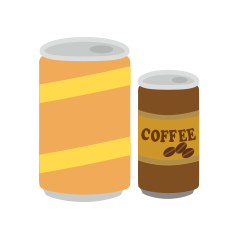 缶ジュース・缶コーヒー